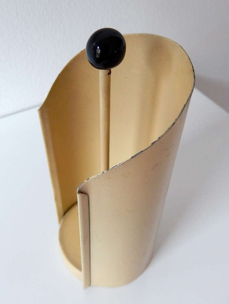 1930s Bauhaus Metalwork Dispenser by Marianne Brandt for Ruppelwerk For Sale 1