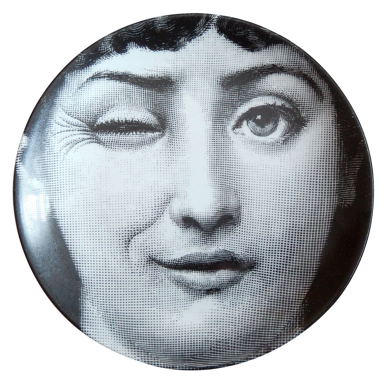 Vintage Plate by Piero Fornasetti, 1960s