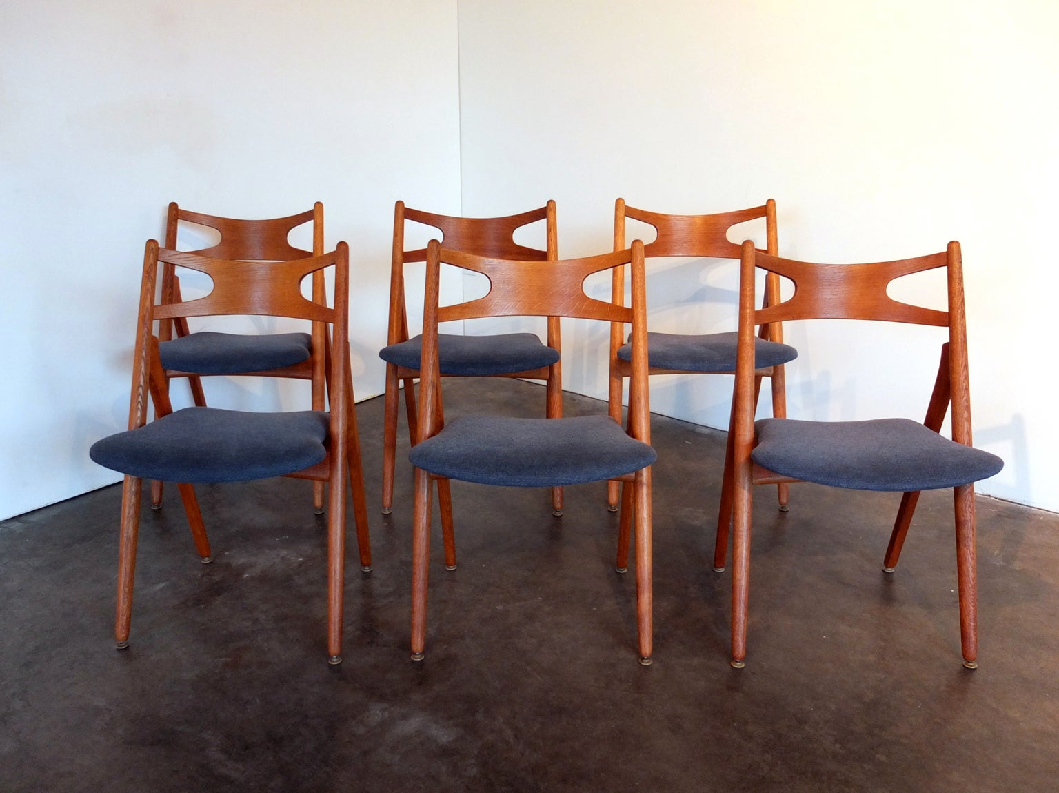 Hans Wegner Sawbuck Chairs
