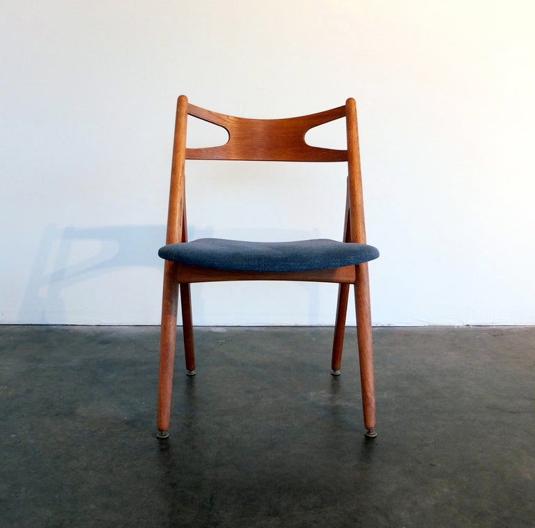 Danish Hans Wegner Sawbuck Chairs