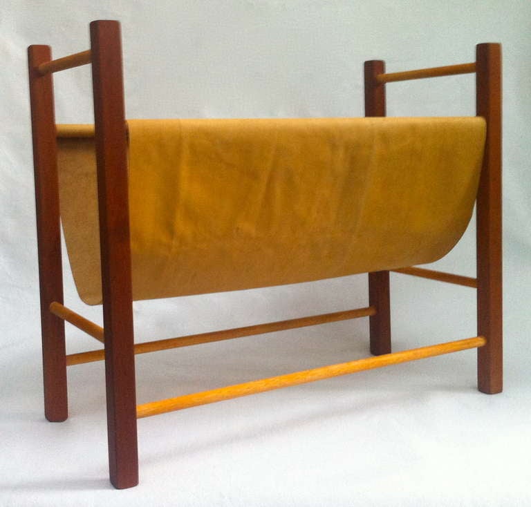 Danish Teak Magazine Stand