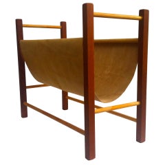 Danish Teak Magazine Stand