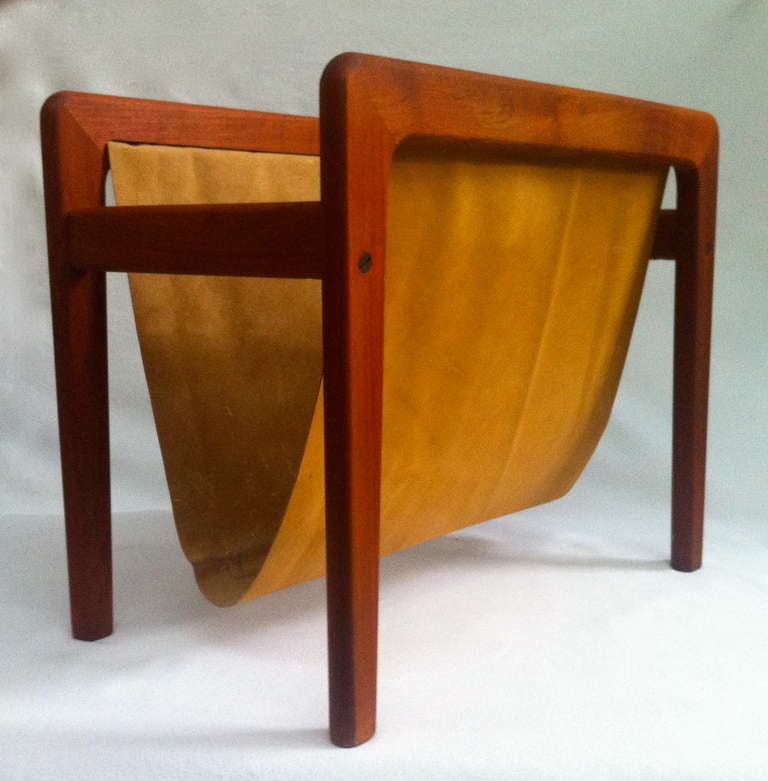 Danish Teak Magazine Stand