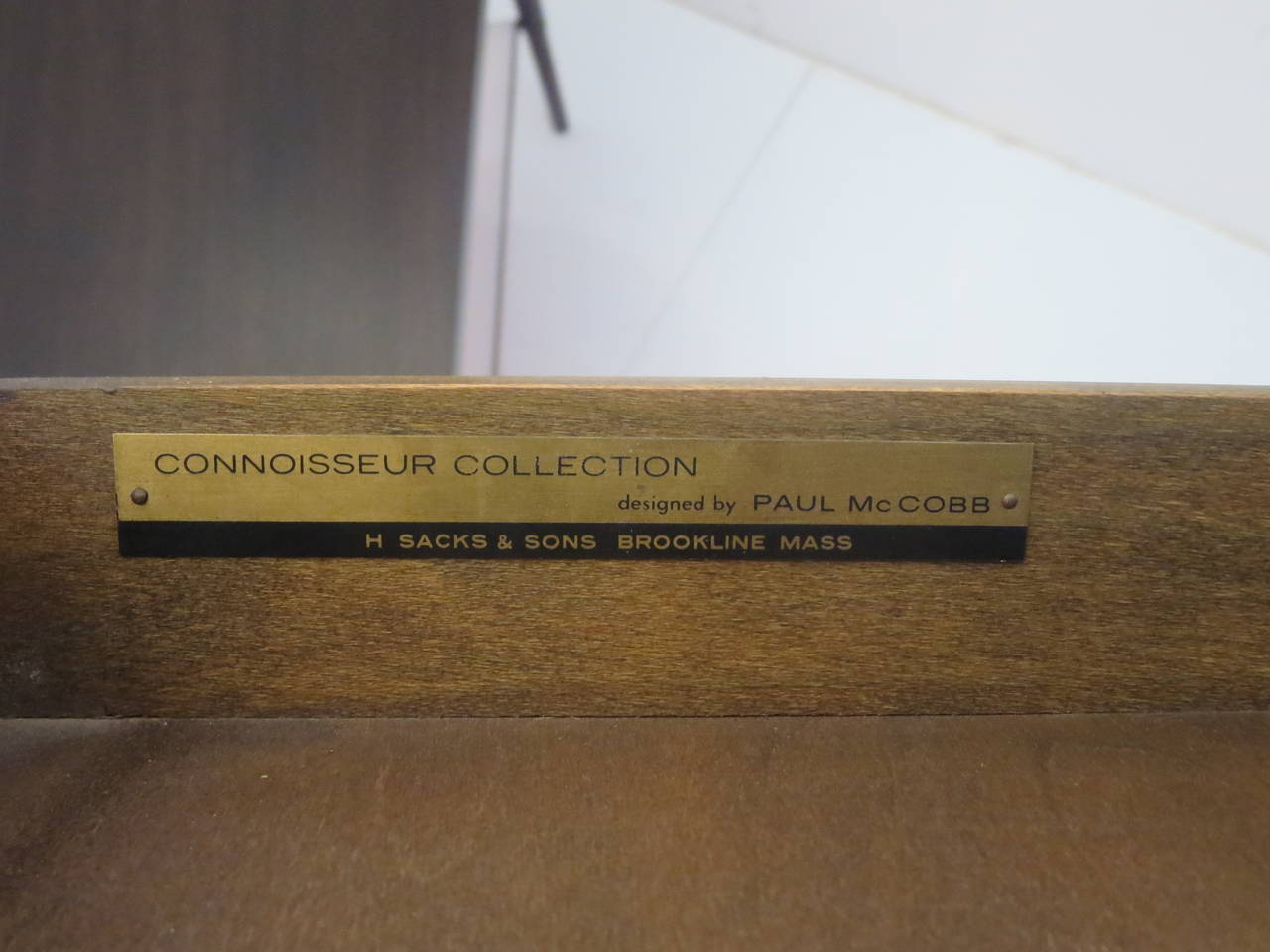 20th Century Mid-Century Paul McCobb Wedge Table Mod.7014, Connoisseur Collection