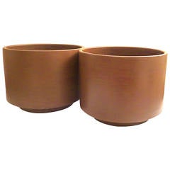 1960s California Design Matching Pair of Planters by Gainey 