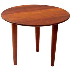 American Modern Ace-Hi of California solid walnut cocktail table