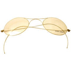 1980s XLarge store display eyeglass props by Giorgio Armani