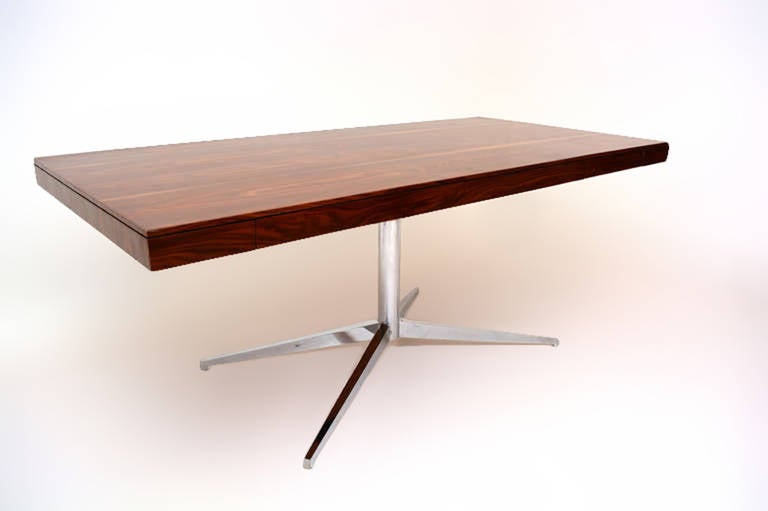 Designed in 1961, it was a part of the Knoll line for almost two decades.