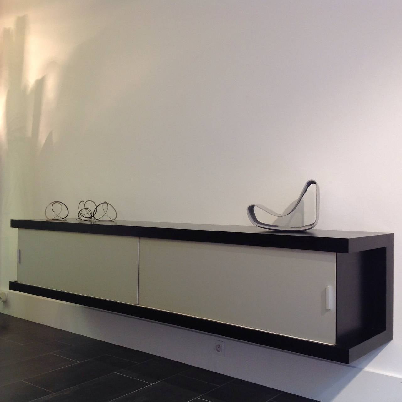 German Long Wall-Mounted Sideboard by Horst Brüning for Behr