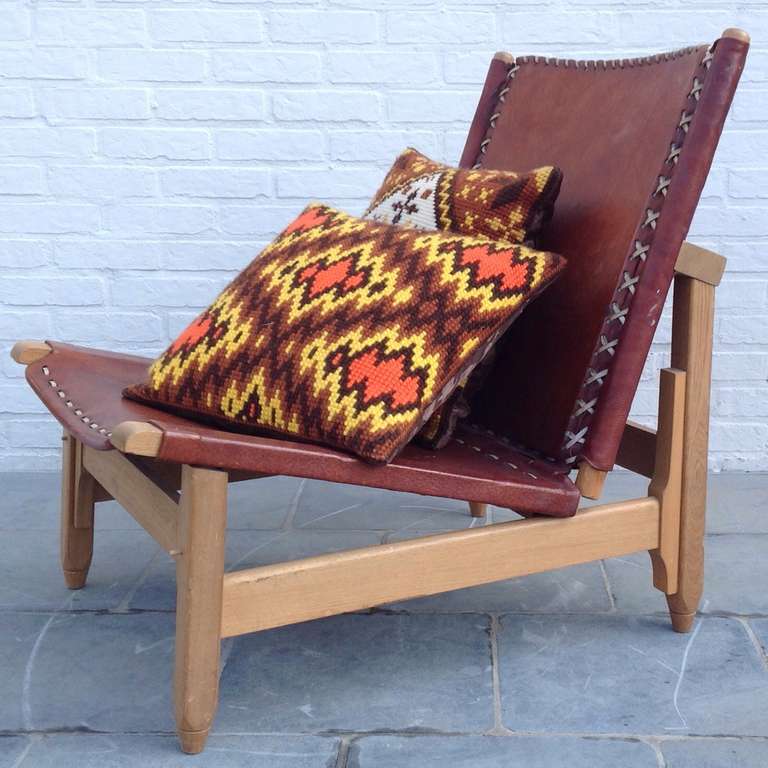 Congolese Lounge Chair in 1960s Congo Style, 1960