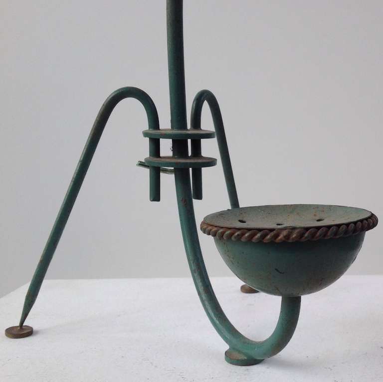 Modern Strange Table Lamp, In Original Condition, Anno 1950