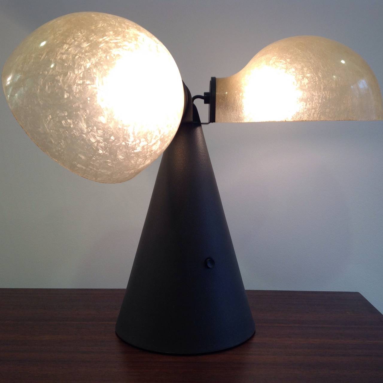 Italian Rare and Beautiful Desk Lamp by Luci-Milano For Sale