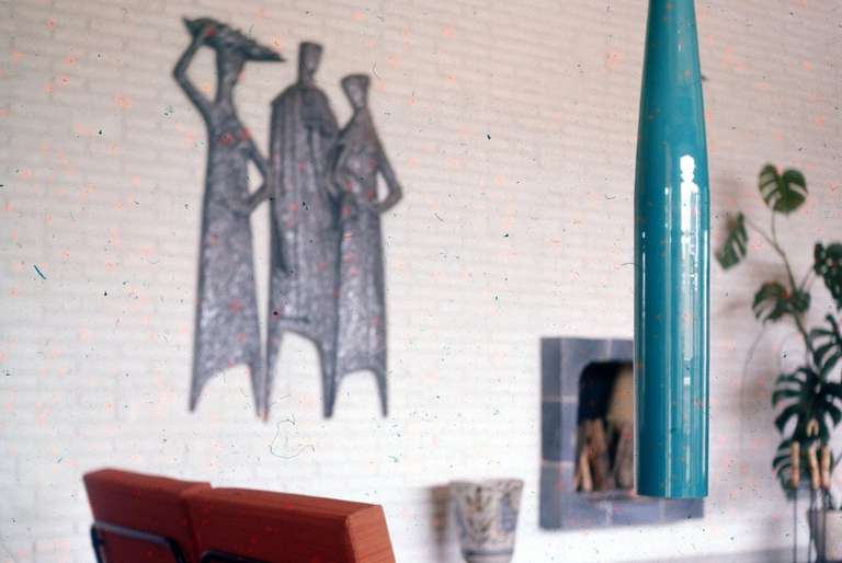 Beautifully XXL Wall Decoration by Raf Mailleux, Belgian Sculptor anno 1961 For Sale 4