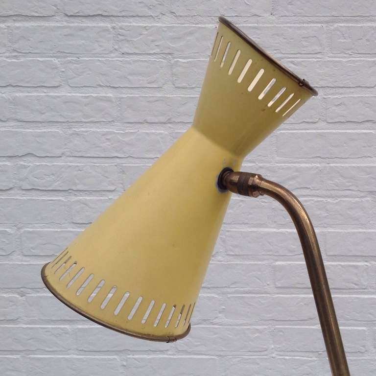 Very Nice 1950s Desk Lamp in Good Original Condition For Sale 2