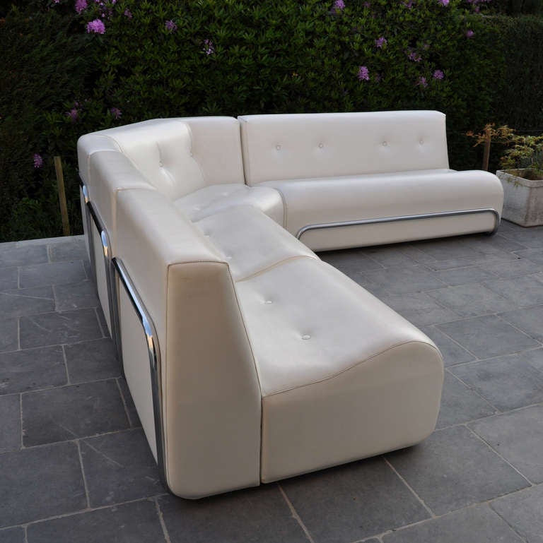 Pool House Sofa Ensemble, POP-ART 1971 "Meurop-Belgium"