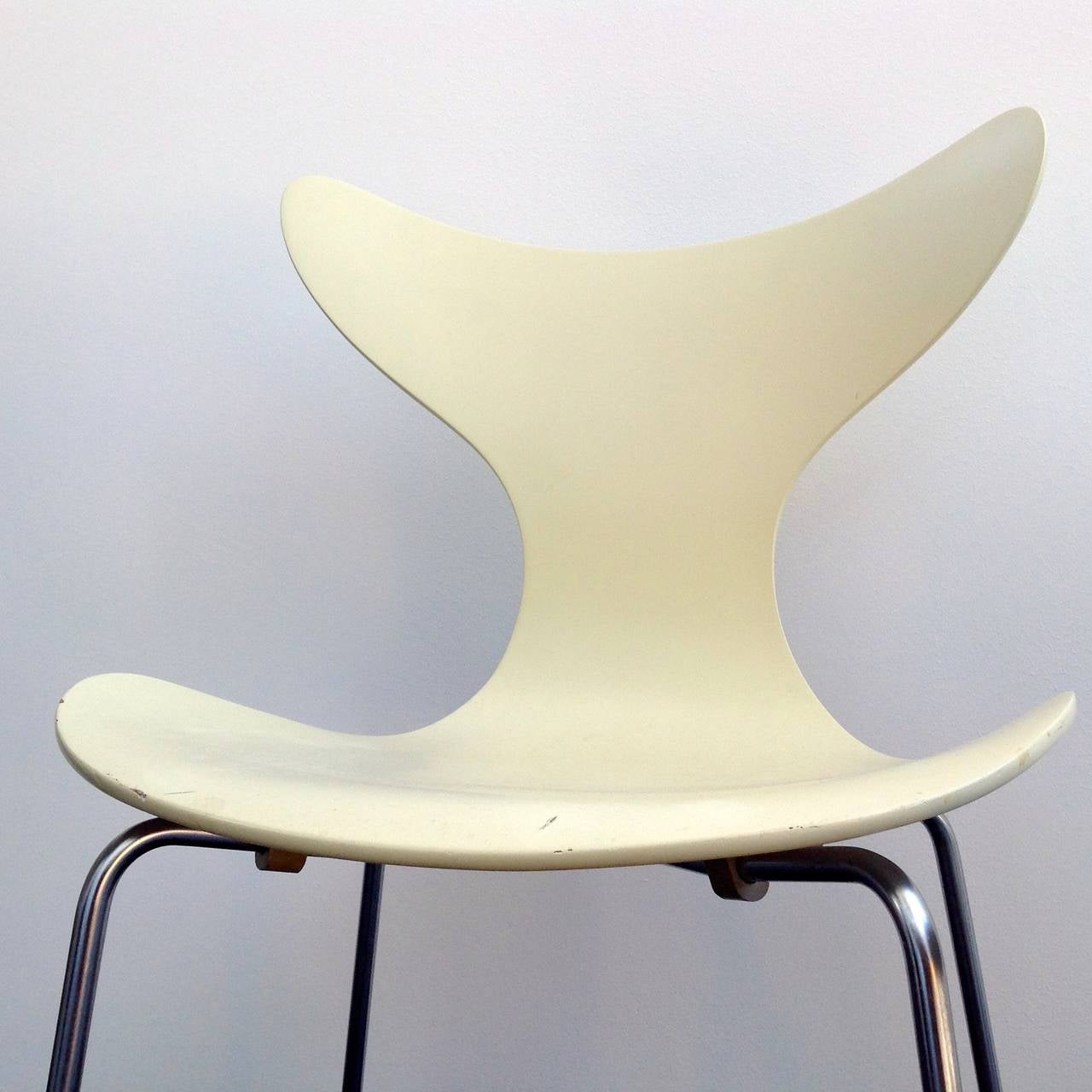 Danish Set of 4 Seagull Chairs by Arne Jacobsen for Fritz Hansen, in original condition