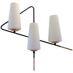 Wall Lamp Attributed to Stilnovo, Italy 1950s