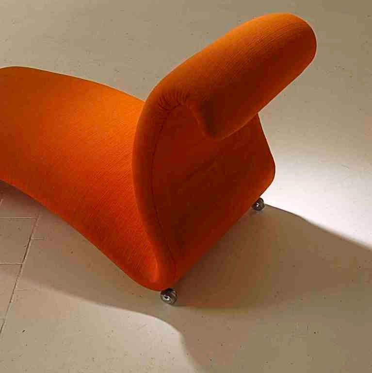 German Chaise Longue Designed by Verner Panton for Storz & Palmer For Sale