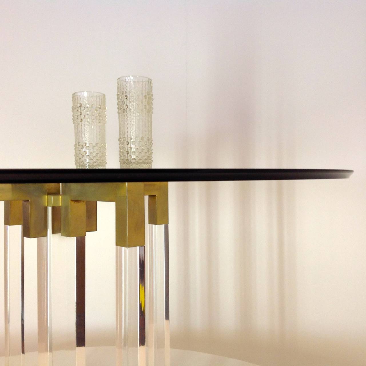 Exceptionally beautiful dining or presentation table by Roche Bobois, anno 1970 2