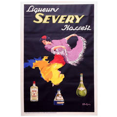 Original Belgian Vintage poster SEVERY, anno 1920-30 (free shipping worldwide)
