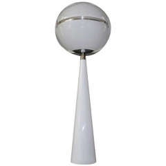 Beautiful Pop-Art plexi floor lamp, beautiful and decorative, anno 1970