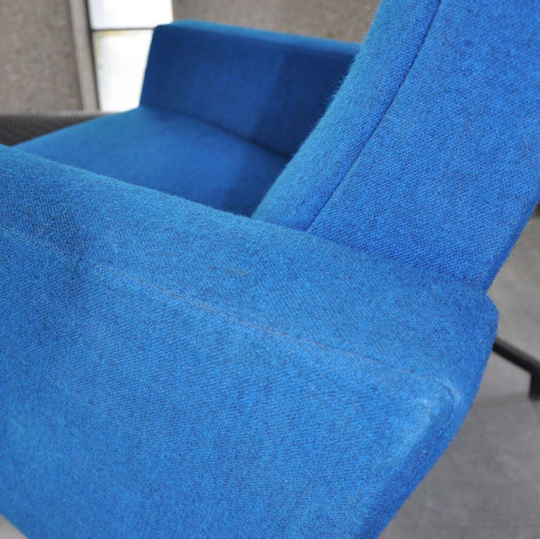 (free shipping worldwide) L.-Chair in Original Upholstery by Pierre Guariche. 3