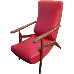 Beautiful armchair, attributed to "CARLO-MOLLINO" anno 1950's