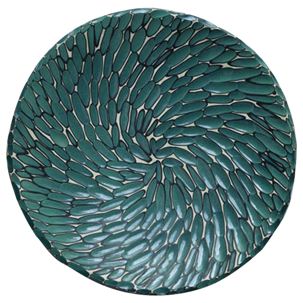 "P6-11" Platter by Ceramic Artist Brad Miller For Sale