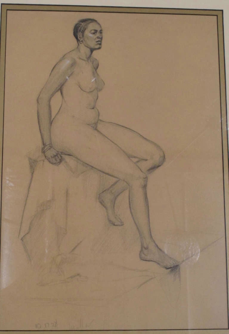 Nude Sketches In Good Condition For Sale In Encinitas, CA
