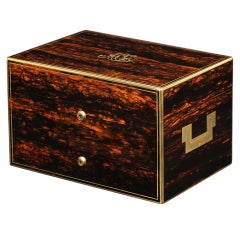 Asprey Antique Jewelry Box in Coromandel