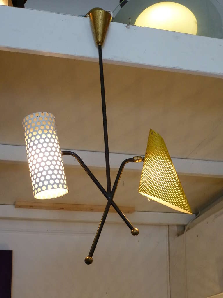 Ceilling Lamp In The Style Of Mategot