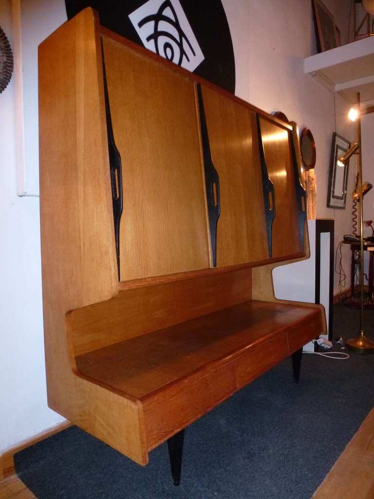 Mid-Century Modern Cabinet by Gérard Guermonprez For Sale
