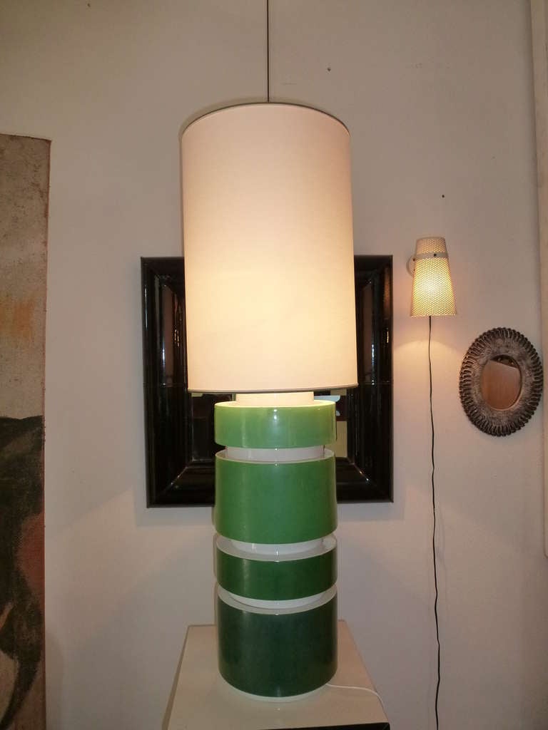 A Big Totem Lamp by Silvio Piano In Good Condition For Sale In Isle Sur La Sorgue, Provence