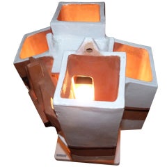 Constructivist table Lamp by Frappoli .