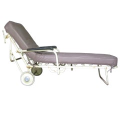Belgian Mid-Century Tubular Sun Lounger 12