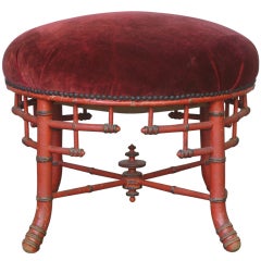 Pouf grande Napoleone III