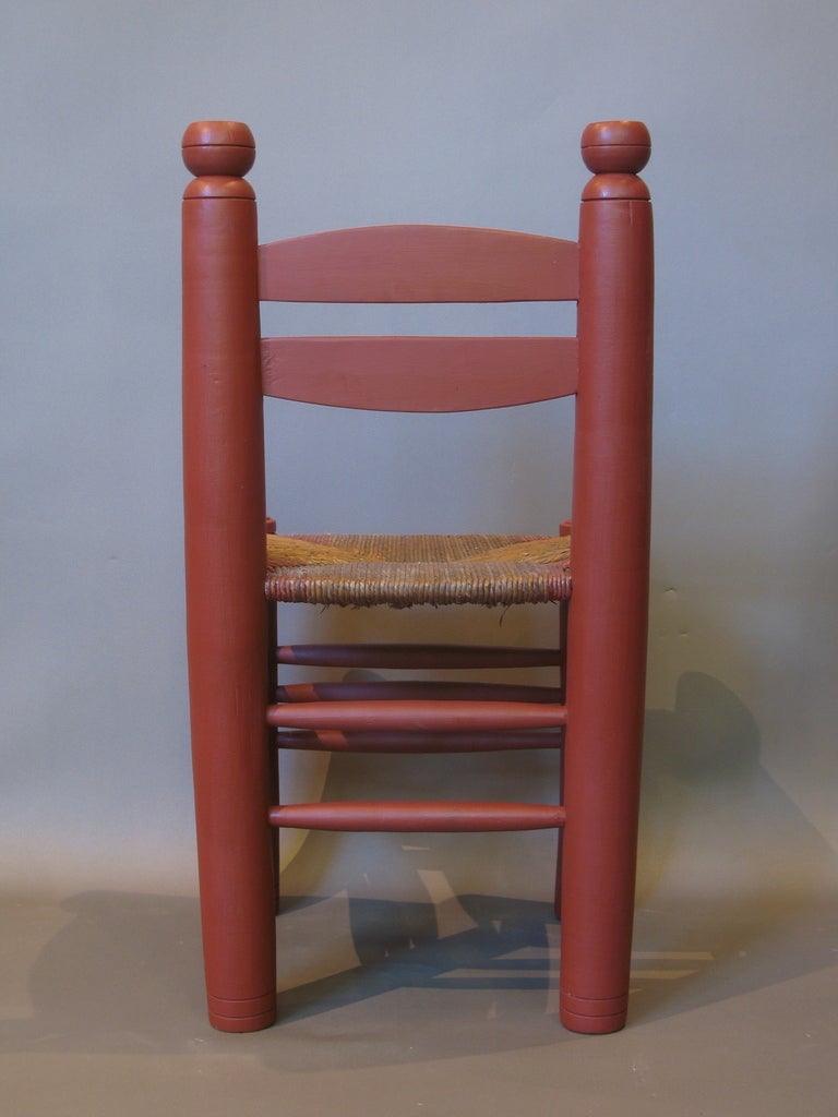 Satz von vier klobigen Stühlen im Zustand „Hervorragend“ im Angebot in Isle Sur La Sorgue, Vaucluse