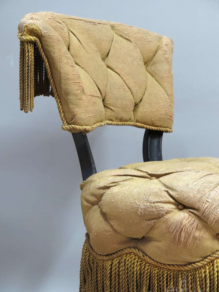 Pair of Napoleon III Slipper Chairs - France, 19th Century 4