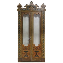 Antique Extraordinary Moorish-Style Double-Door, 19th Century