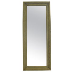 Carved 19thC French Louis XVI Style Mirror 11