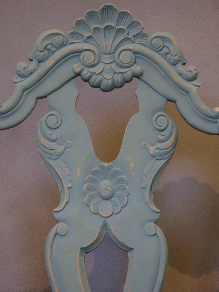 Set of 6 Baroque Rococo Chairs - France, ca. 1950s 2