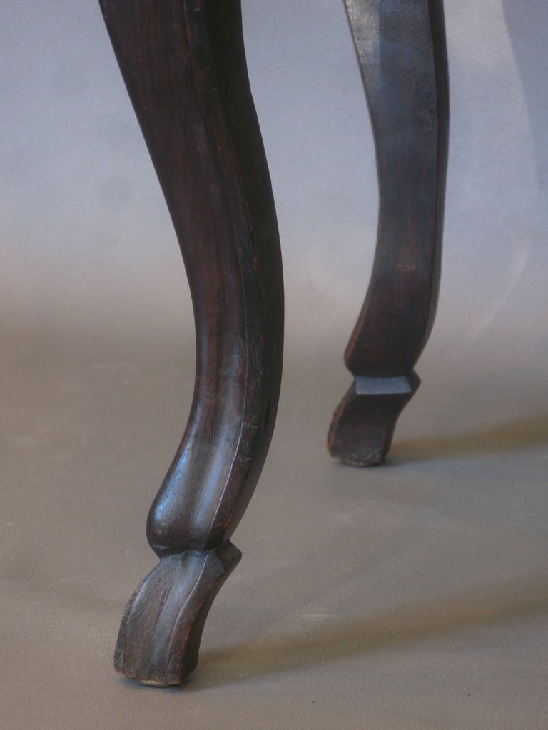 Geschnitzter Beistellstuhl im Louis-XV-Stil, Frankreich im Angebot 4