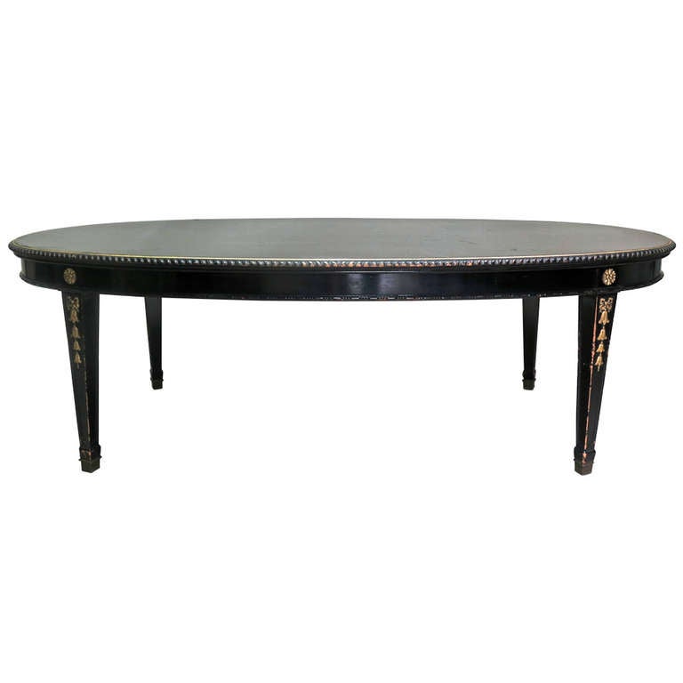 Large Scale Napoleon III Oval Table France, 19th Century at 1stdibs Large Scale Napoleon III Oval Table France, 19th Century at 1stdibs