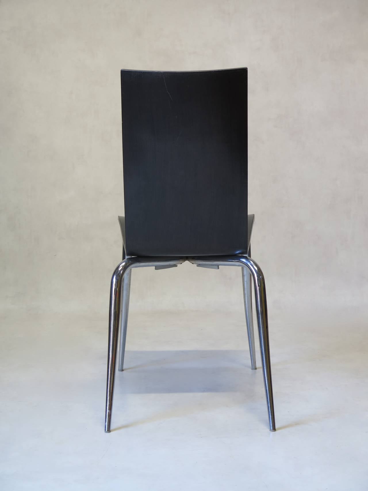 20th Century Set of Four Philippe Starck Chairs, France, 1990s For Sale