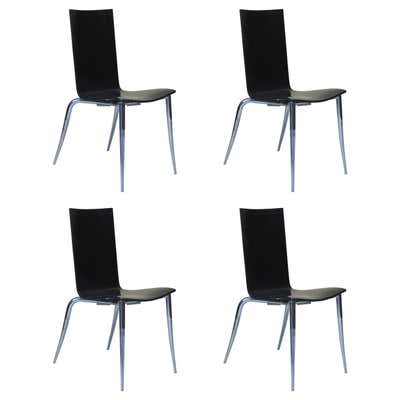 Modernist Philippe Starck Style Blonde Wood Stacking Chairs at 1stDibs ...