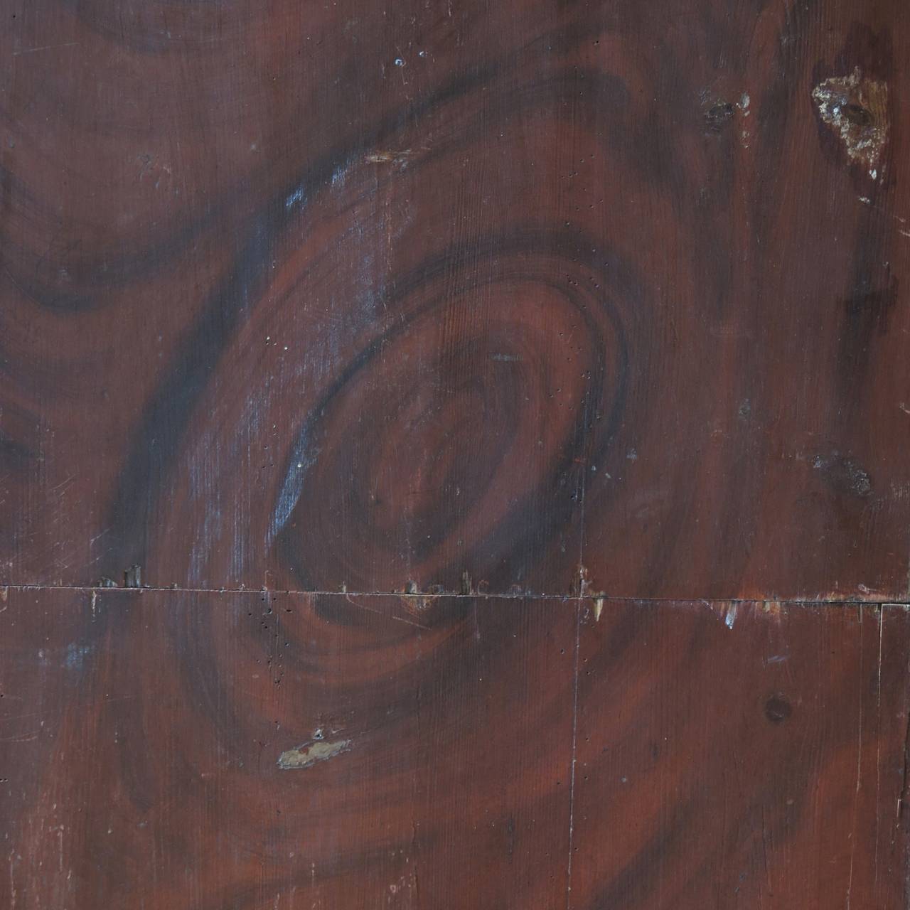 Cassettiera stile Impero con Trompe L'Oeil dipinto, Francia, XIX secolo in vendita 4