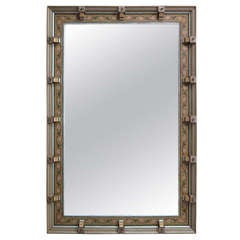 Very Large Mirror W. Decorated Frame - Italy, Ca. 1900s (2 Available) 9