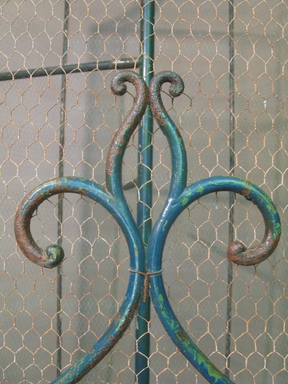 Wrought Iron Very Large 19th Century French Aviary