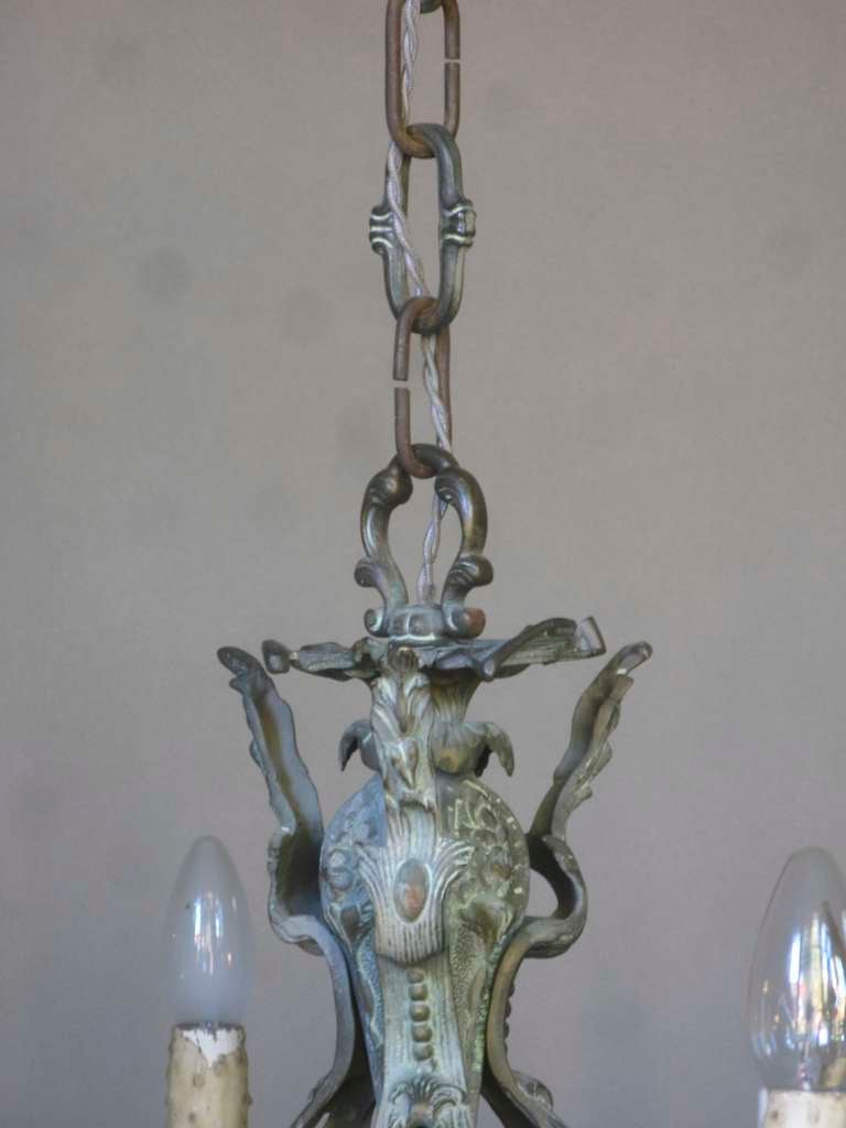 Louis XV Style Bronze Chandelier 3