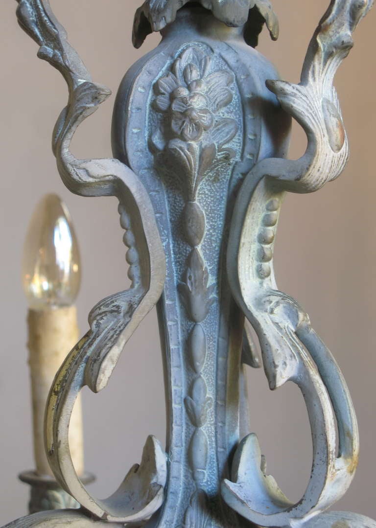 Louis XV Style Bronze Chandelier 1